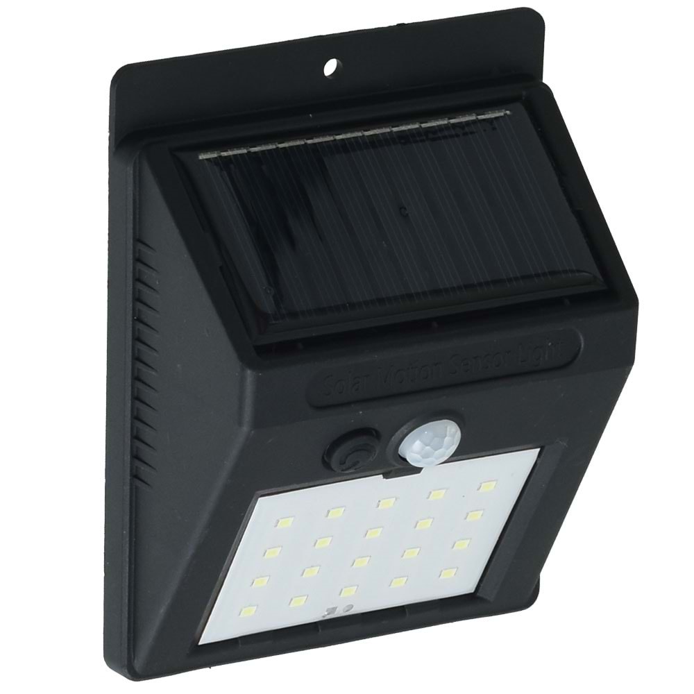 PANTHER 20 Ledli Solar Şarjlı Duvar Lambası PT-2920