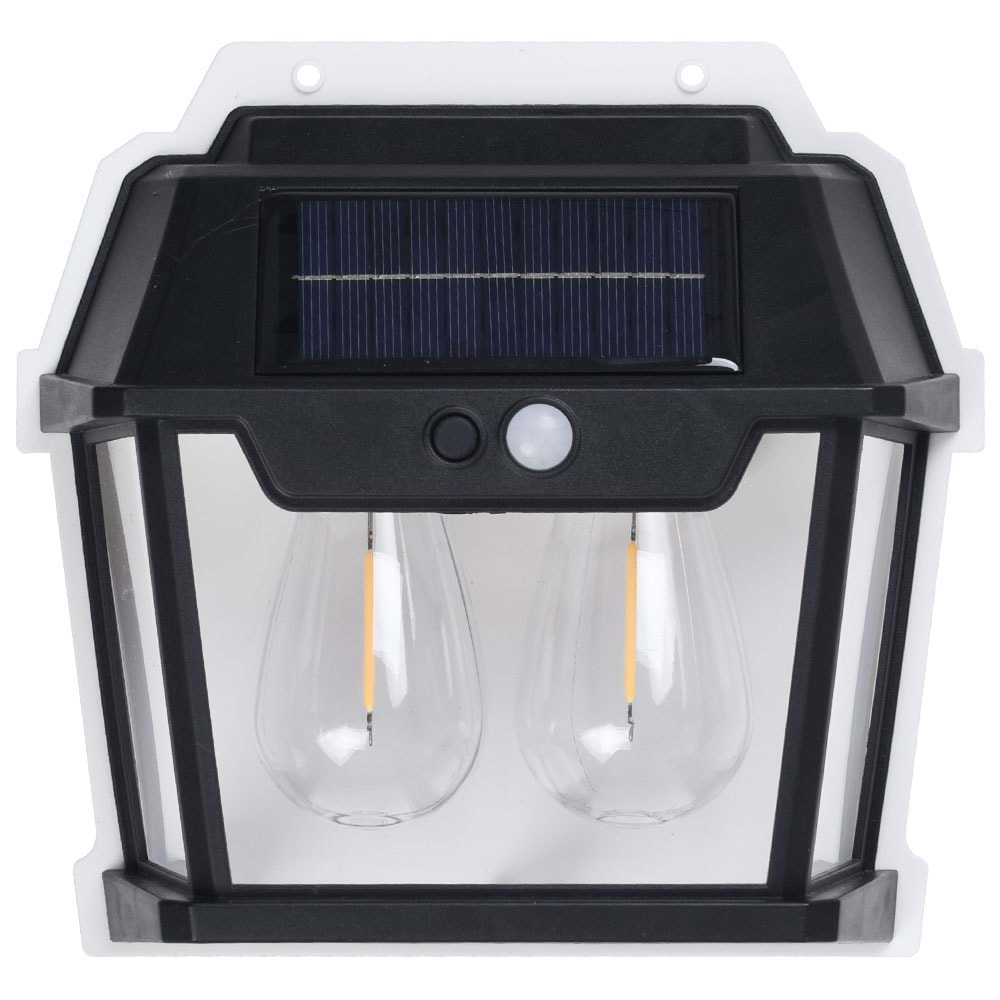 PANTHER 2 Lambalı Solar Ledli Duvar Lambası PT-2992