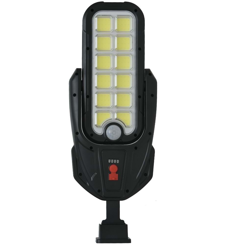 PANTHER 8W 12 COB Led li Solar Şarjlı Duvar Lambası PT-2996