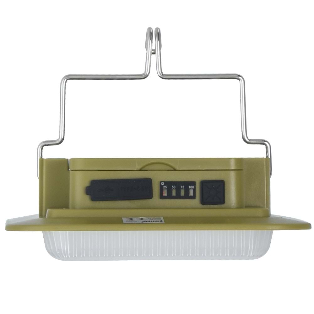 PANTHER Şarjlı Solar Kamp Lambası PT-385