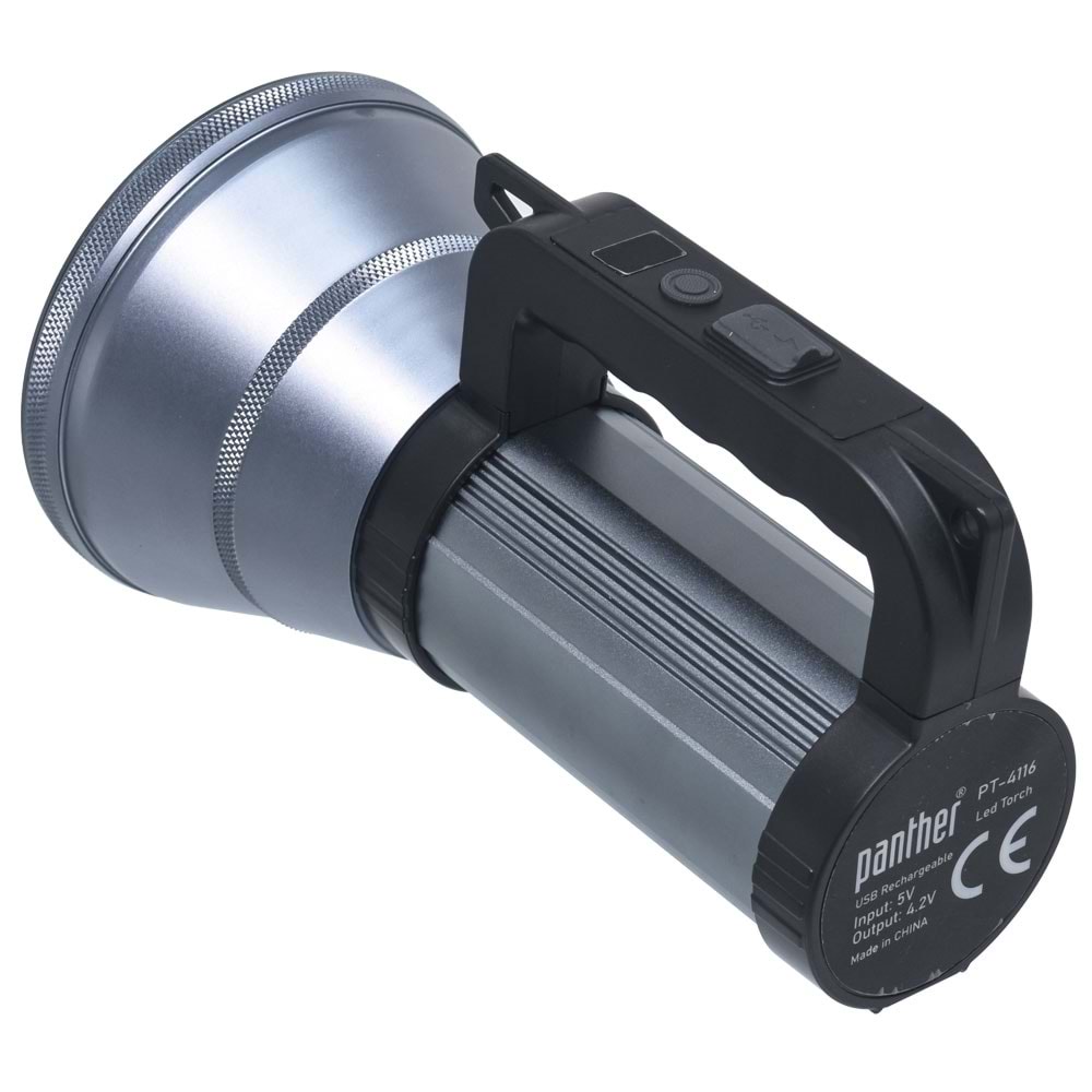 PANTHER Usb Şarjlı El Feneri PT-4116