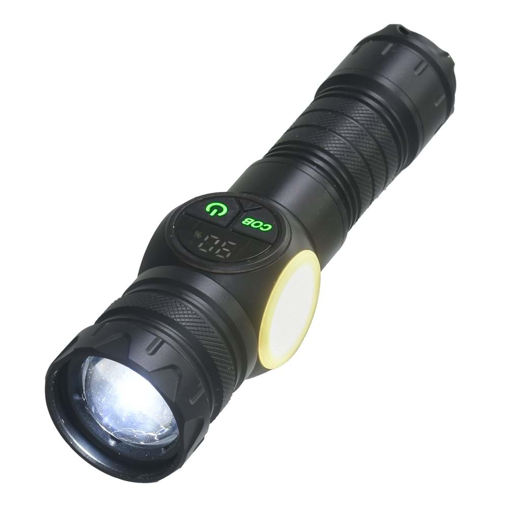 PANTHER Usb Şarjlı Fener PT-8438