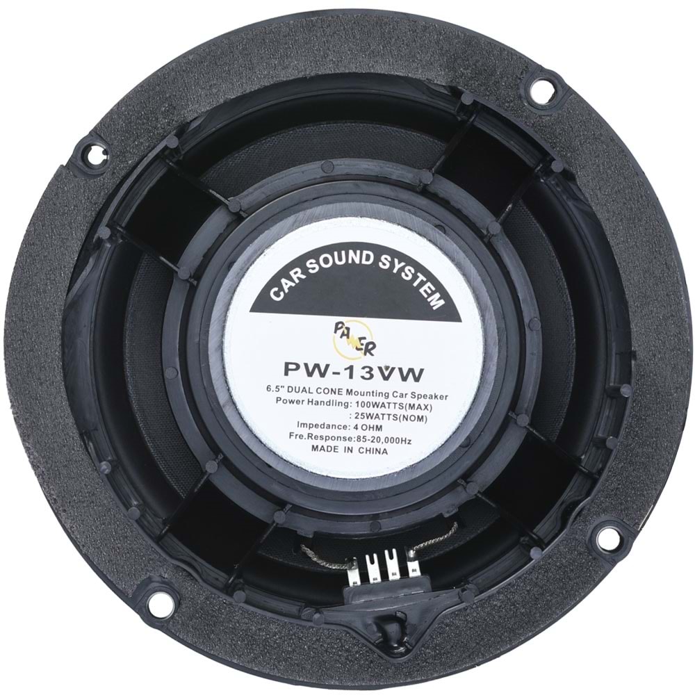 PAWER 16 Cm 100W Volkswagen Oto Hoparlör PW-13 VW
