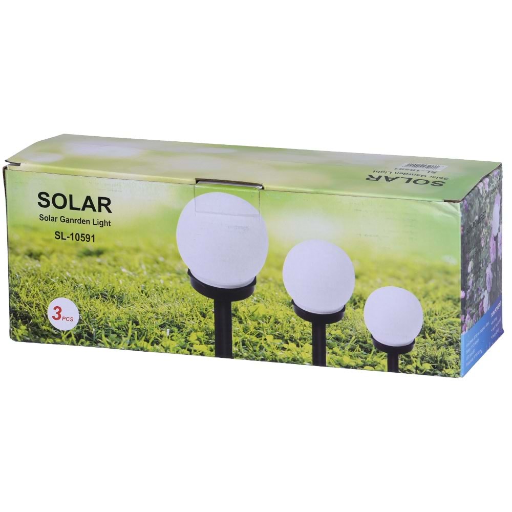 RANCHI Sensörlü Bahçe Lambası (Sl-10591) RC-1004