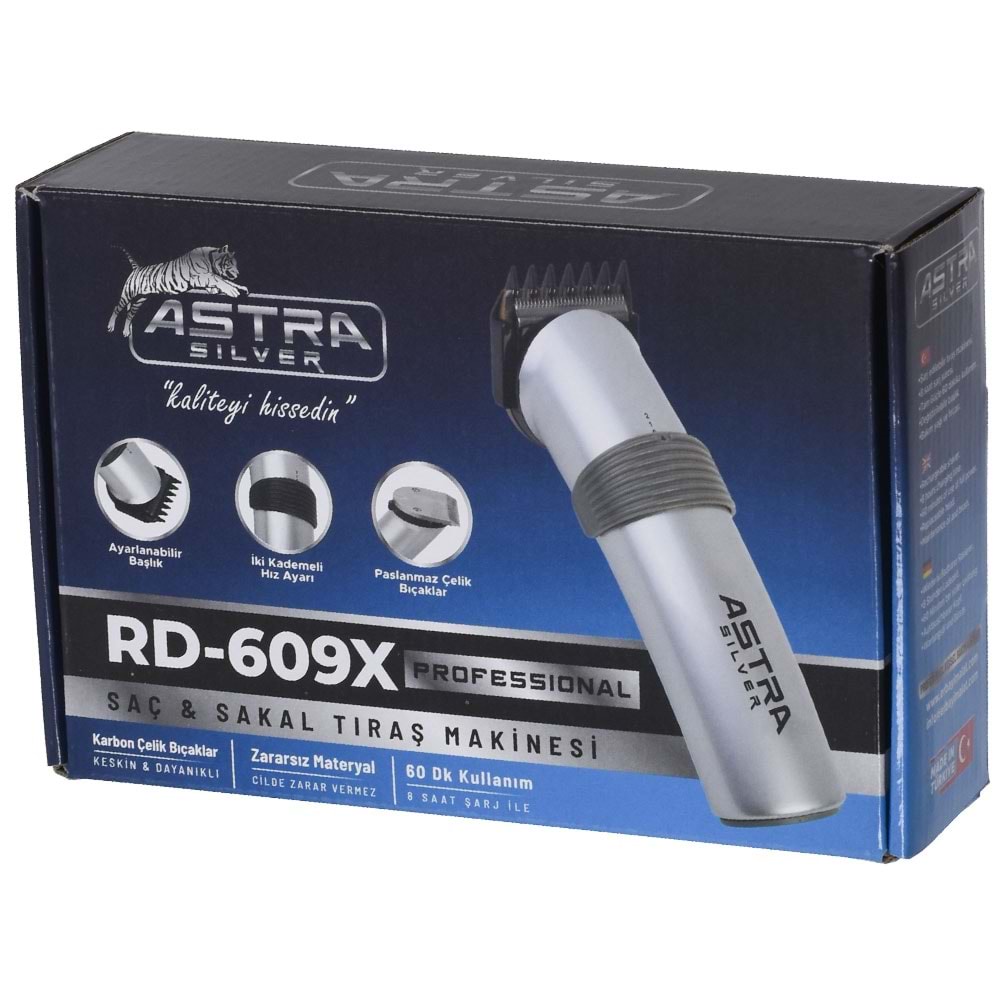 ASTRA Silver Traş Makinesi RD-609X