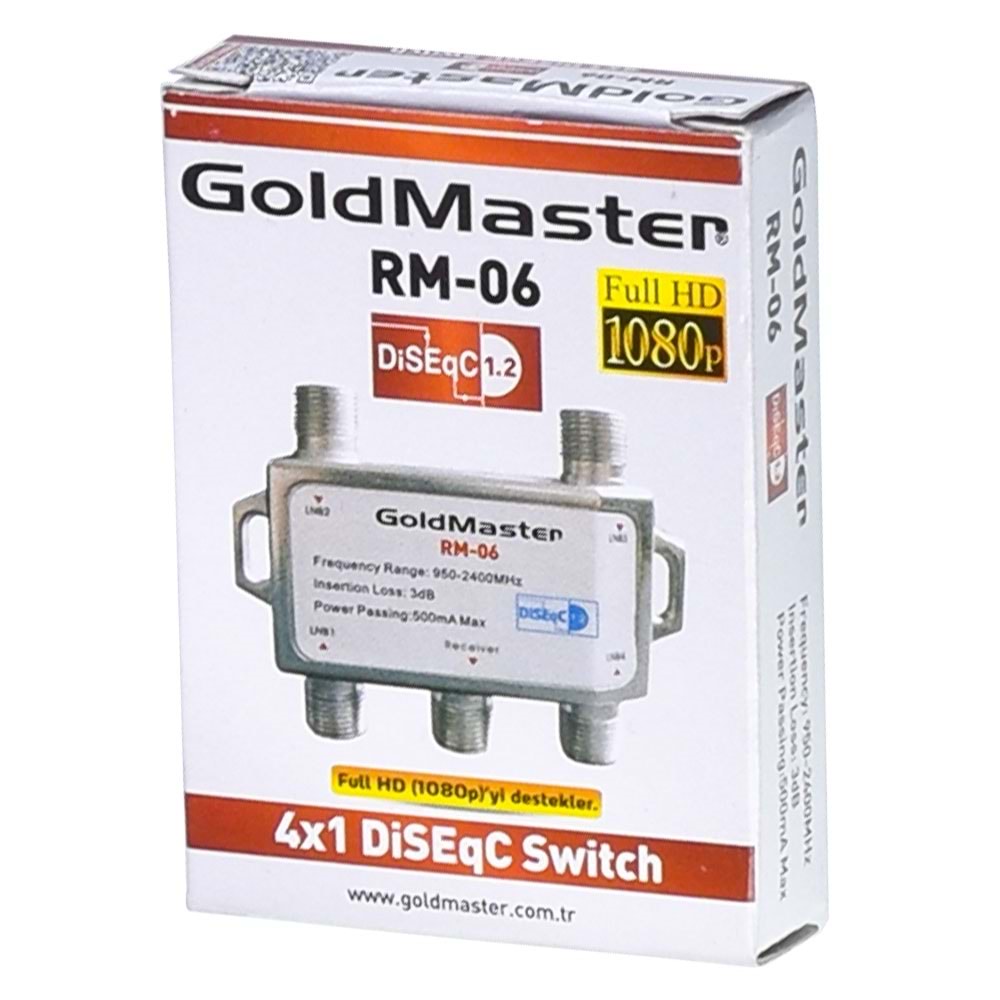 GOLDMASTER 4X1 Dayzek Swich RM-06