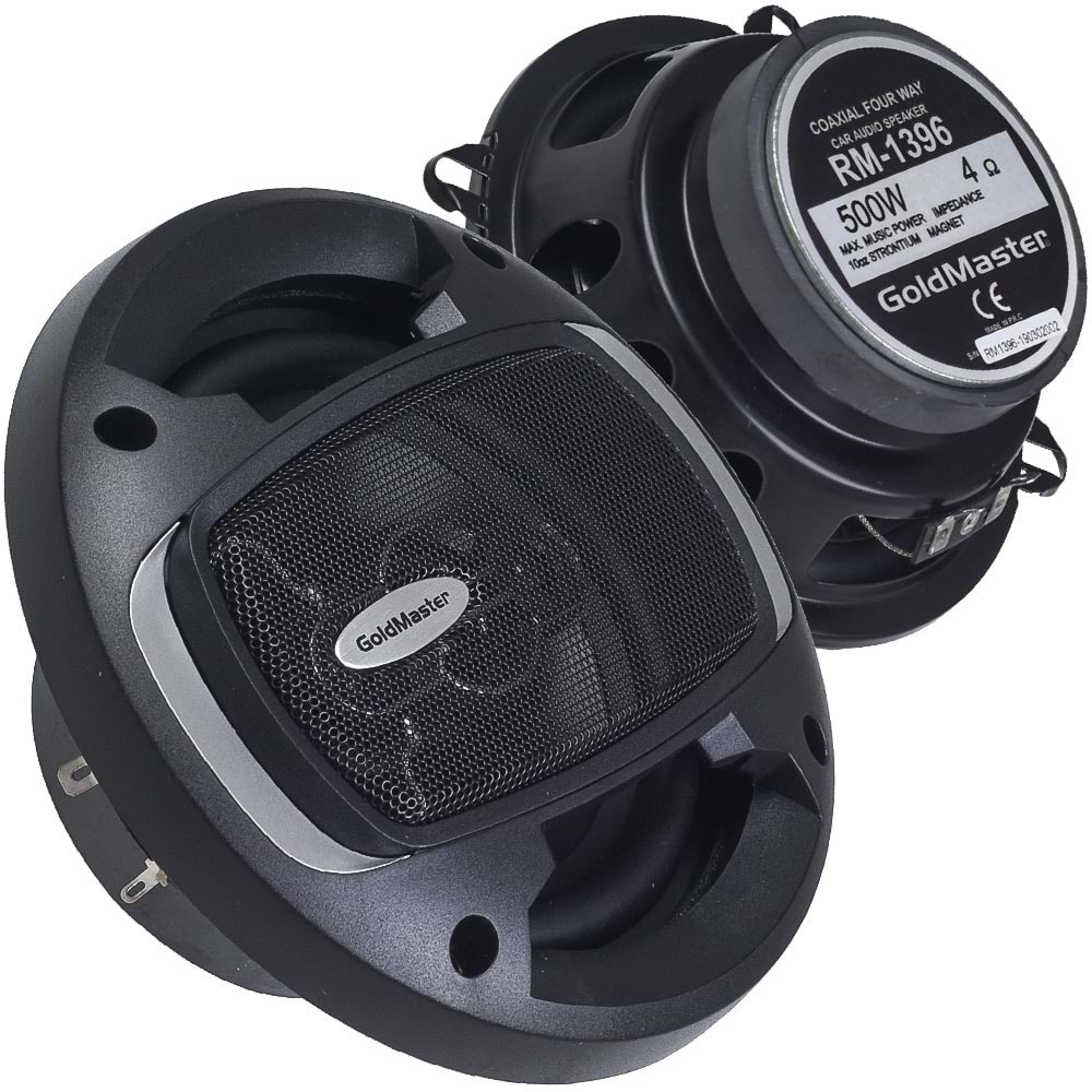 GOLDMASTER 13 Cm 500W Tweeter li Oto Hoparlör RM-1396
