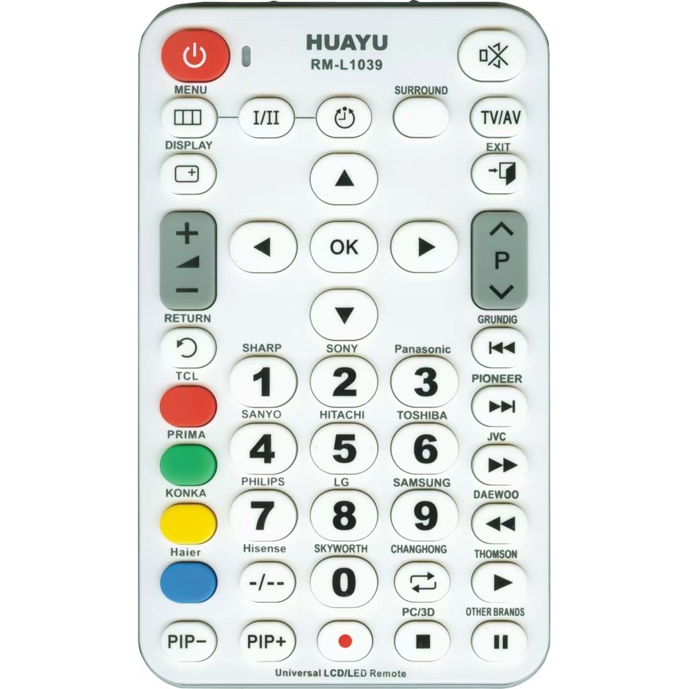 TUNEX RM-L1039 Akıllı Kumanda RM-L1039