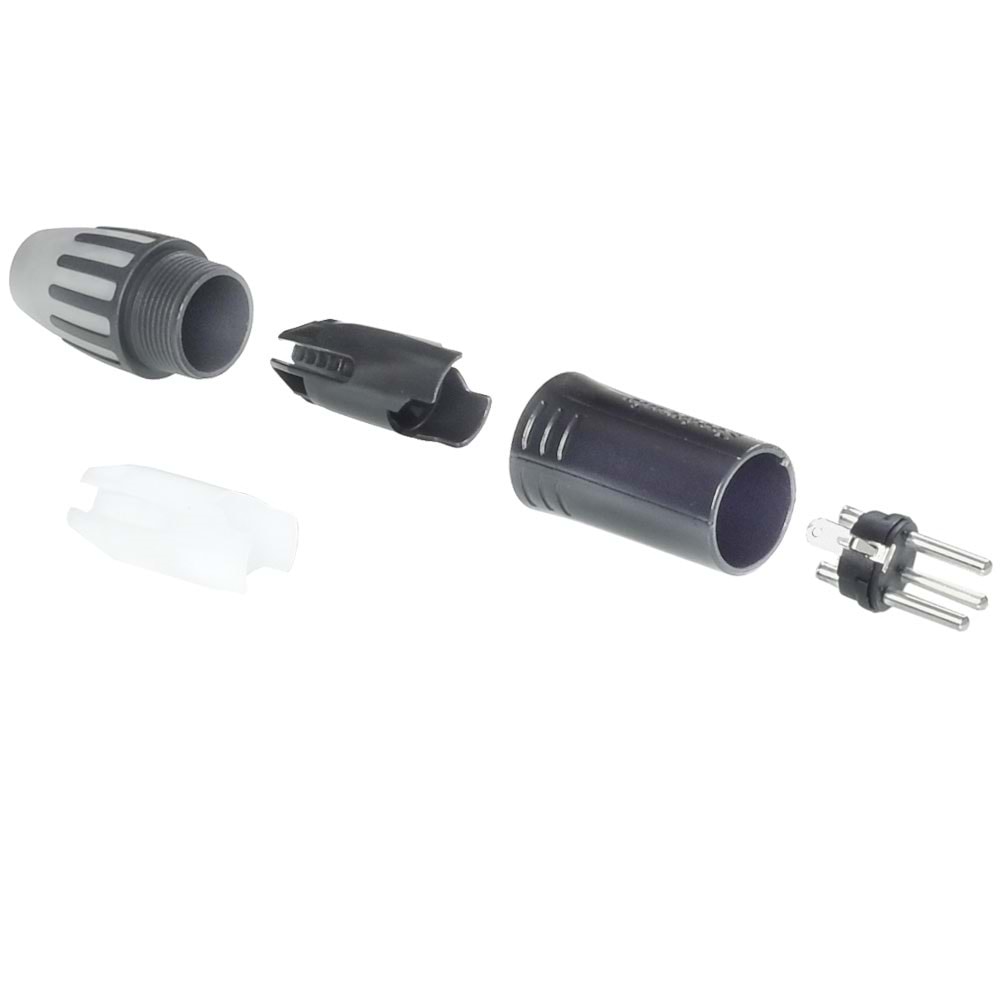 SEETRONIC Xlr 3 Pin Canon ERKek Jak SCMM3-B