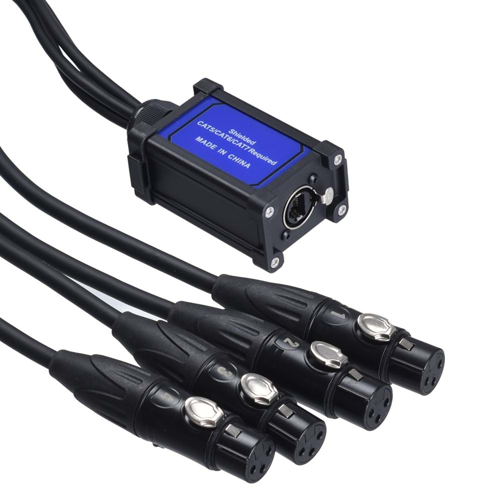 S.WIELER Cat-6 4 * Xlr Dişi Exender SCTX-4F