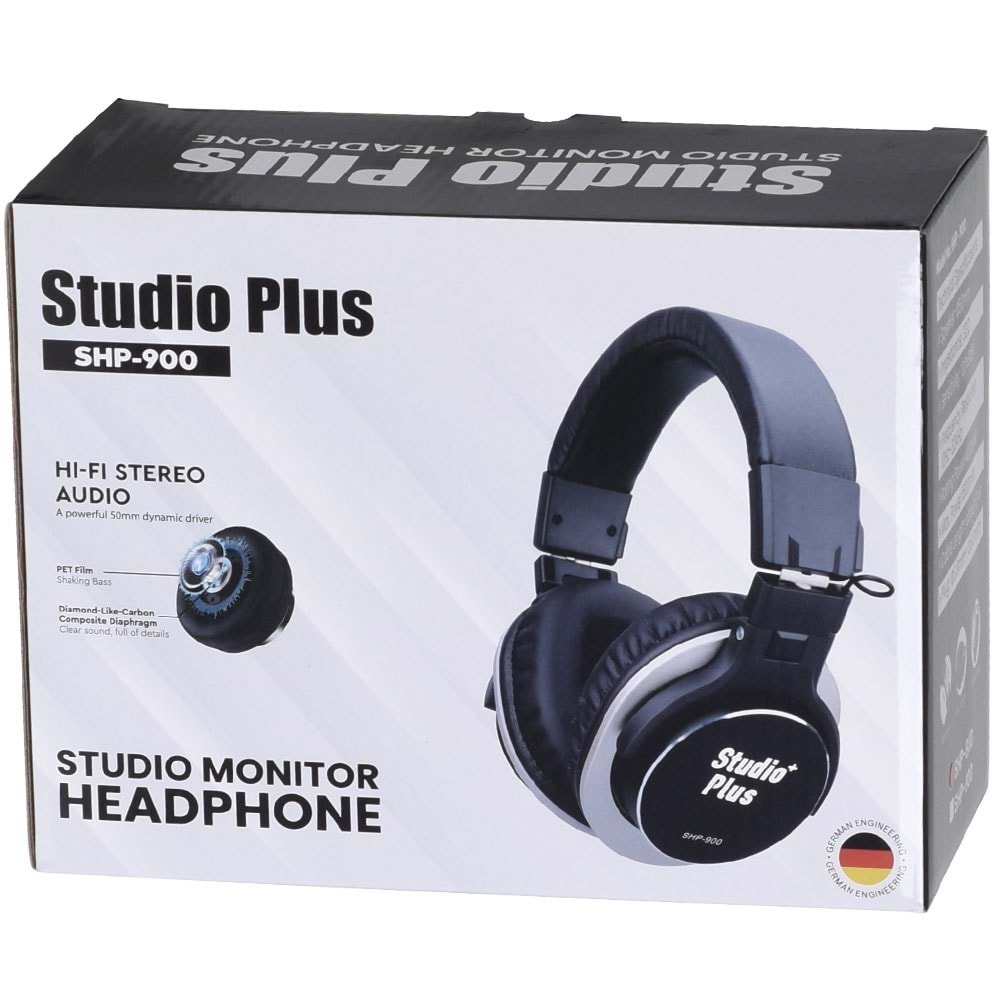 STUDIOPLUS 1500 mW 3 Mt Kablolu Monitör Kulaklık SHP-900