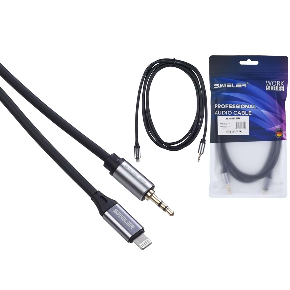 S.WIELER İphone - 3.5 mm Stereo Kablo Uzunluğu: 2 Metre Sİ2S-2M