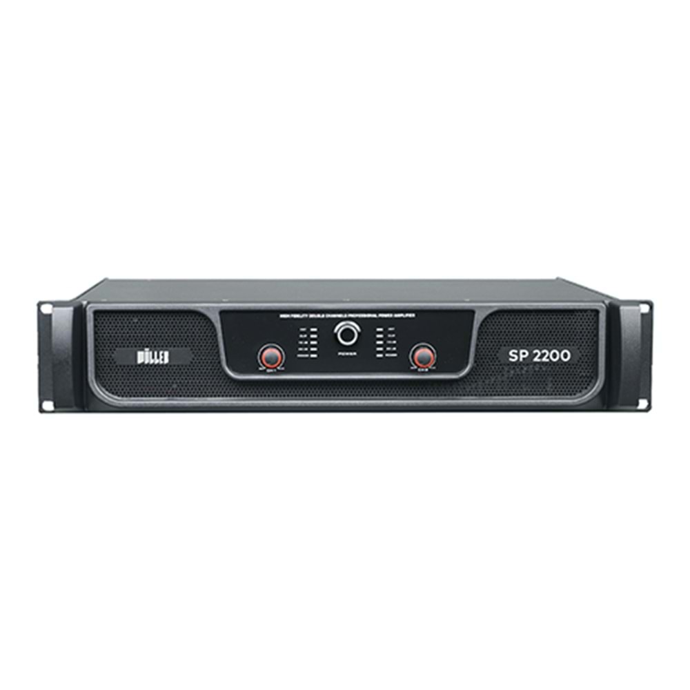 WÖLLER 2 Kanal 2X700W Power Amfi SP-2200