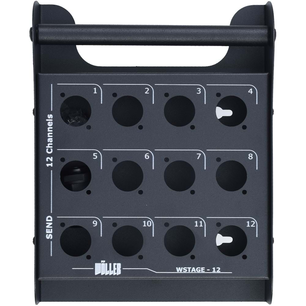 WÖLLER Stage Box 12 Li (Mikrofon Kutusu) STAGE-12