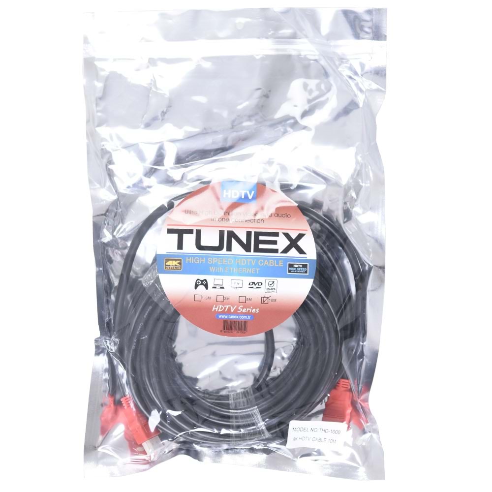 TUNEX 10 Mt HDMI Kablo THD-1000