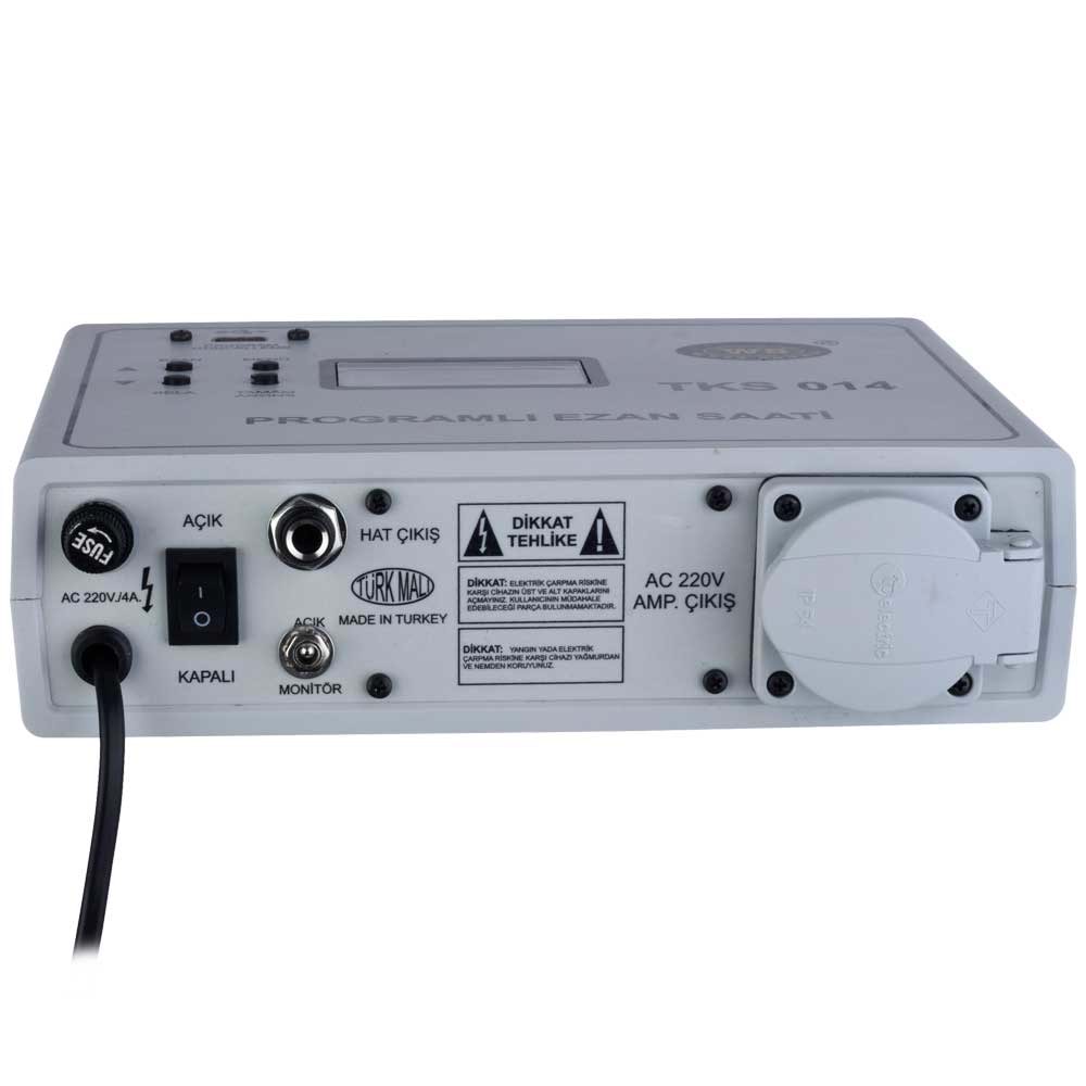 ÖZMETA Duvar Tipi Programlı Ezan Saati TKS-014