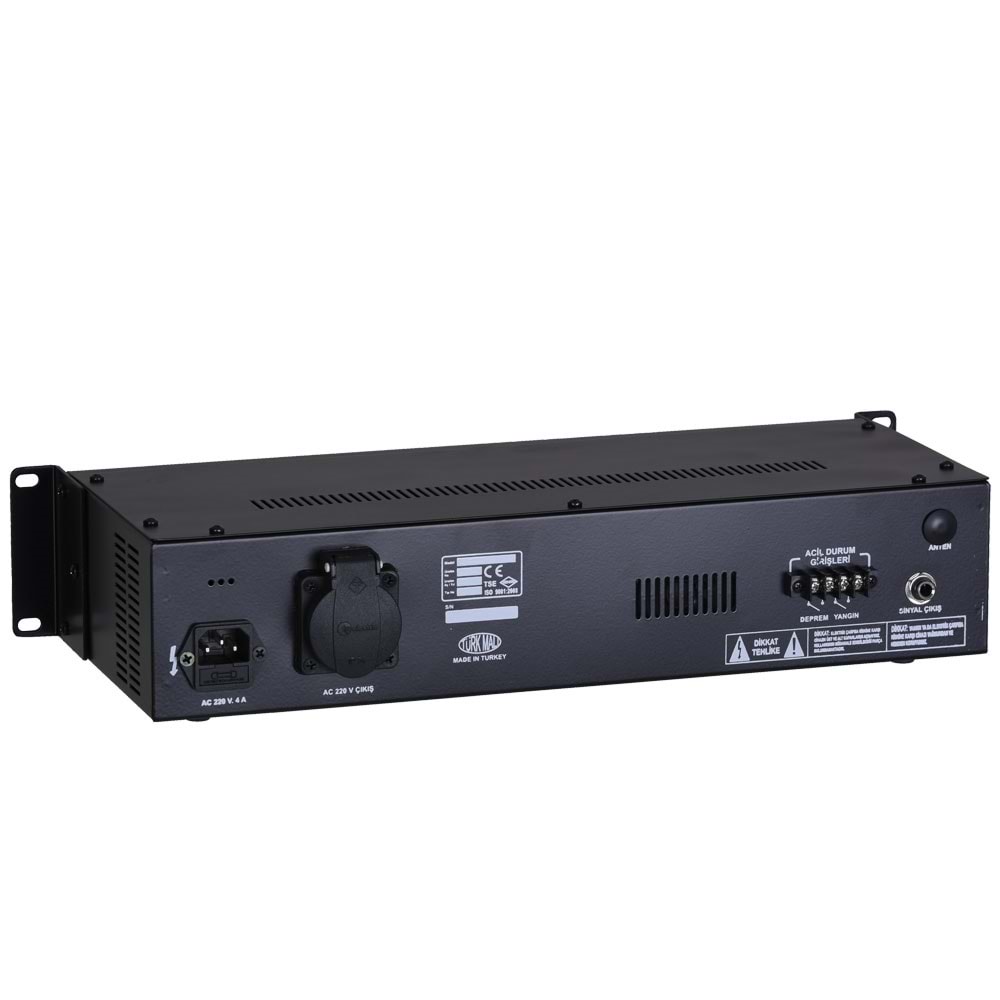 WEST SOUND Akıllı Rack Tipi Fabrika Zil Saati TKS-217 R V2