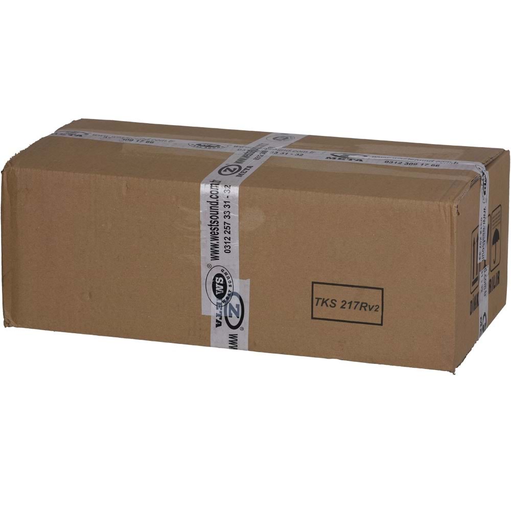 WEST SOUND Akıllı Rack Tipi Fabrika Zil Saati TKS-217 R V2