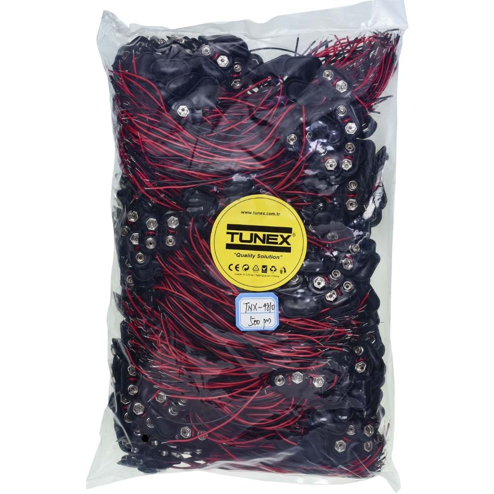 TUNEX 9 Volt Pil Başlığı TNX-4810