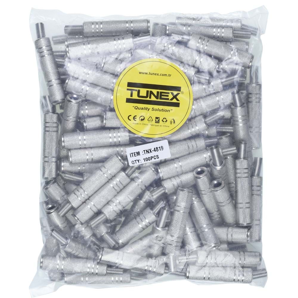 TUNEX 6,3 mm Dişi Uzatma Metal Jak TNX-4819