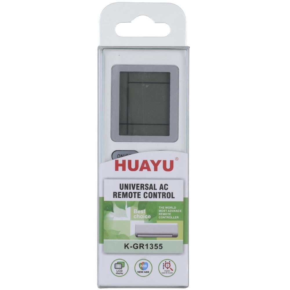 HUAYU Gree - Flair - Alarko Klima Kumandası (K-GR1355) TR-060