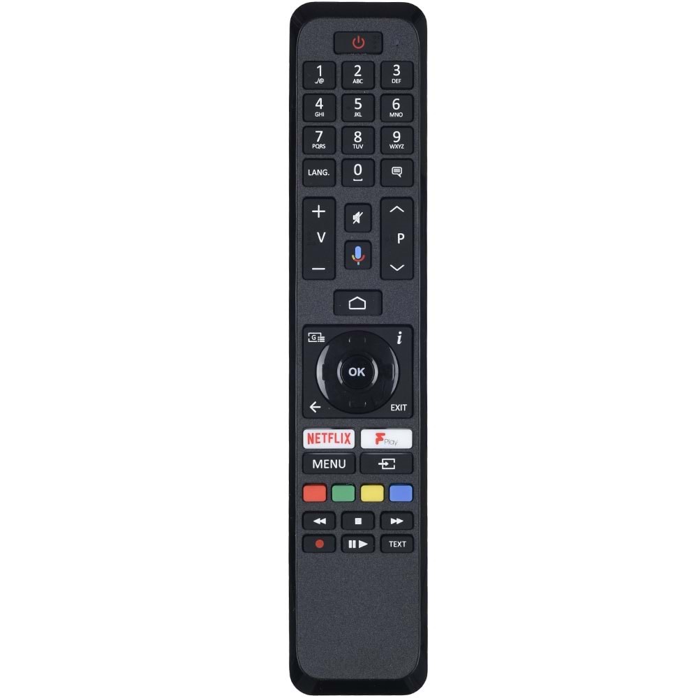 TUNEX Vestel Netflıx Fpay Tuşlu Led Tv Kumanda Ses Komutlu TR-203
