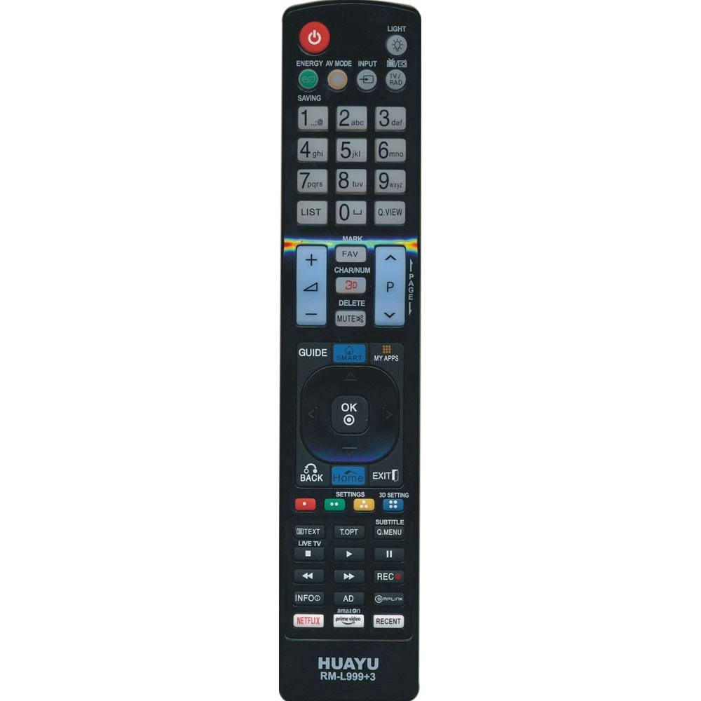 TUNEX LG Üniversal RM-K999+V3 Tv Kumandası TR-518