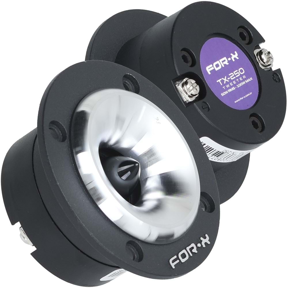 FOR-X 82,5 MM Tweeter 50W RMS 100W Max TX-250