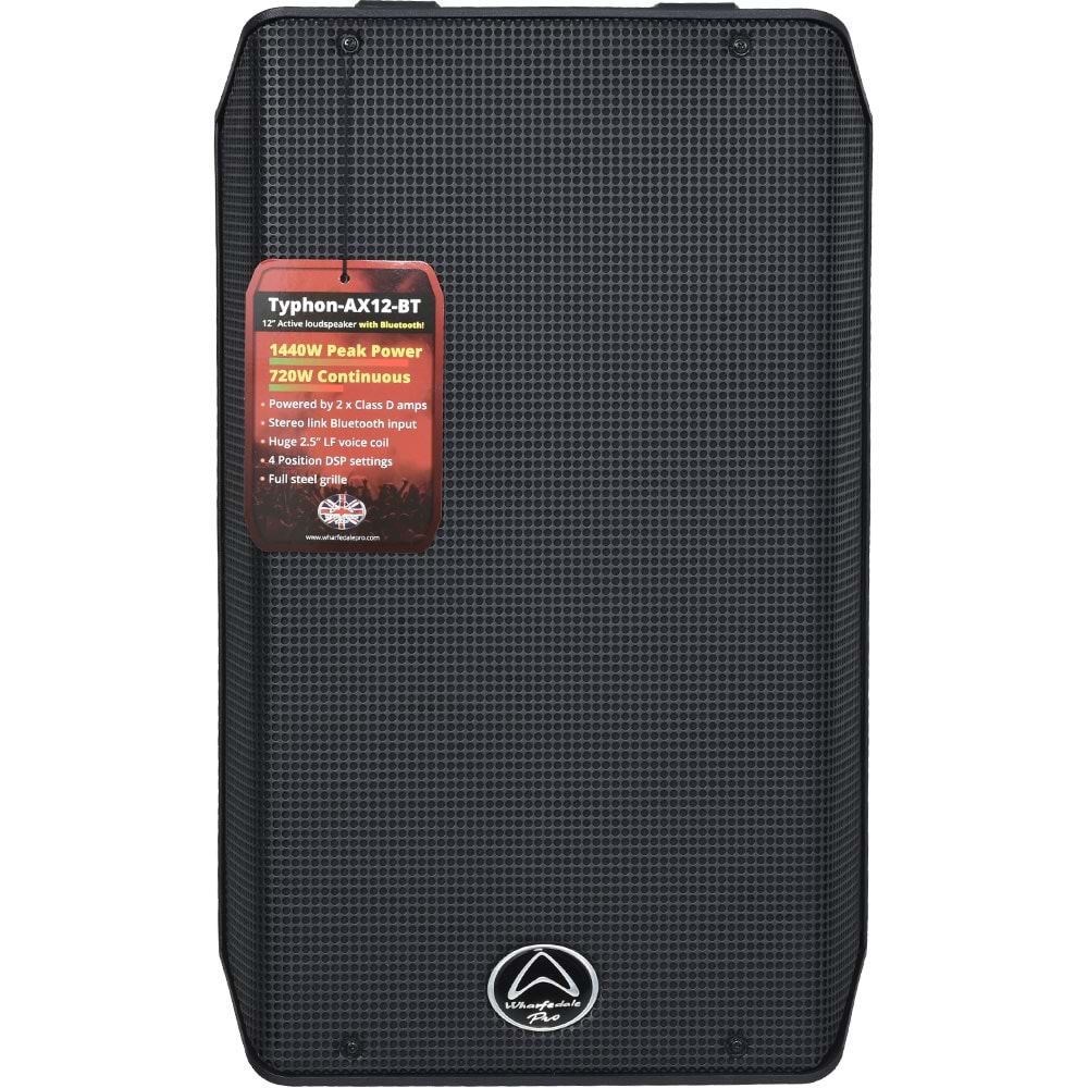 WHARFEDALE Pro Typhon Ax12-Bt 12'' Siyah Aktif Kabin Hoparlör TYPHON AX12-BT