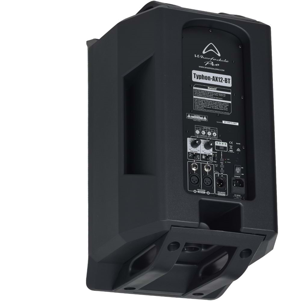 WHARFEDALE Pro Typhon Ax12-Bt 12'' Siyah Aktif Kabin Hoparlör TYPHON AX12-BT
