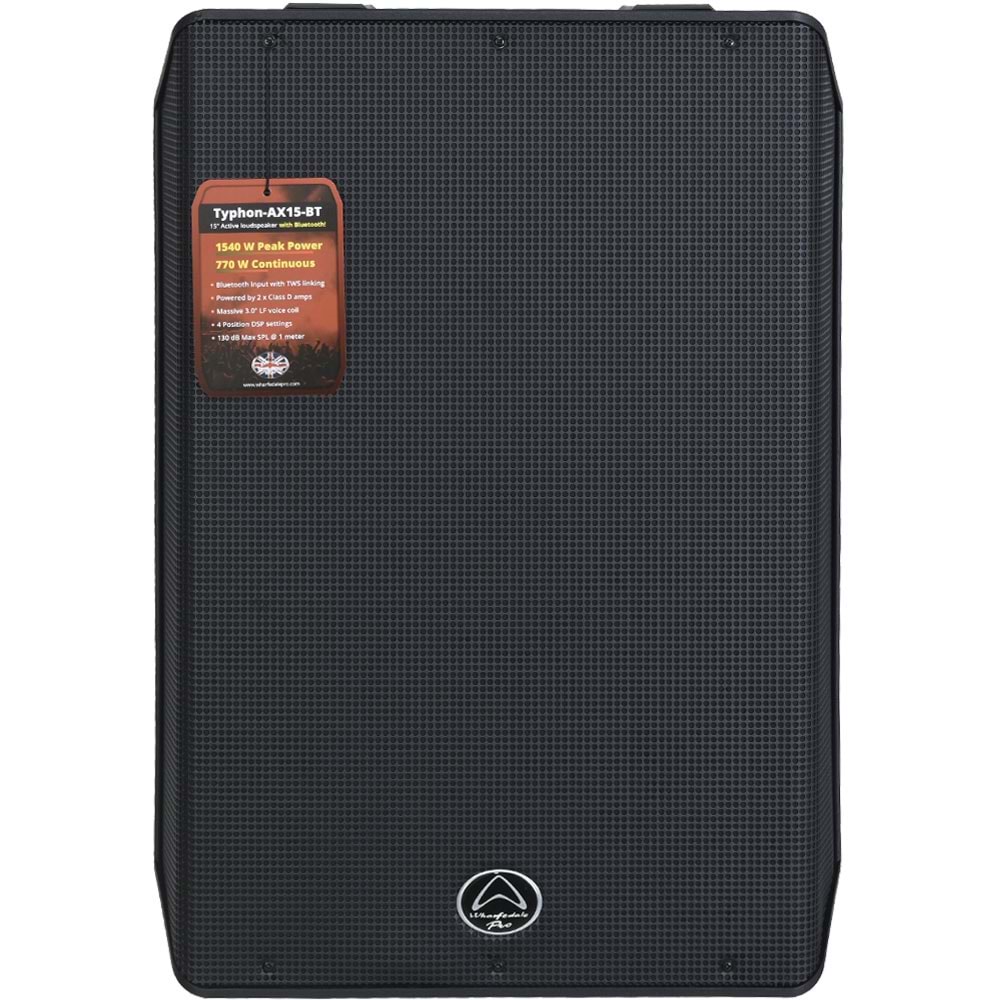 WHARFEDALE Pro Typhon Ax15-Bt 15'' Siyah Aktif Kabin Hoparlör TYPHON AX15-BT