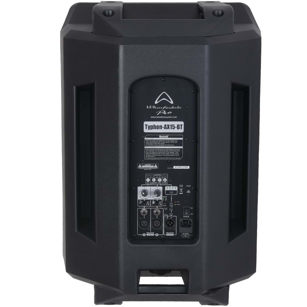 WHARFEDALE Pro Typhon Ax15-Bt 15'' Siyah Aktif Kabin Hoparlör TYPHON AX15-BT