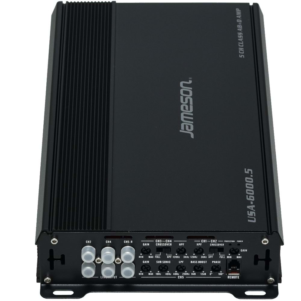 JAMESON 5 Kanal Bas Kontrollü 660W Oto Amfi USA-6000.5