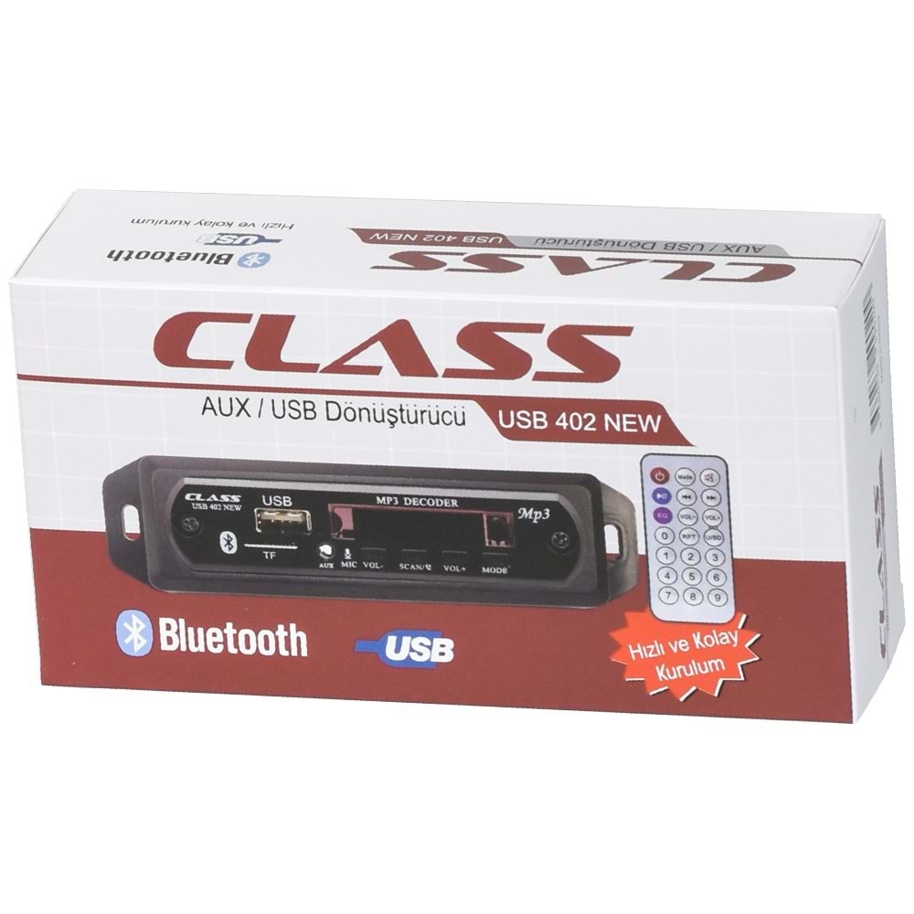 CLASS Aux-Usb Dönüştürücü Modül USB-402