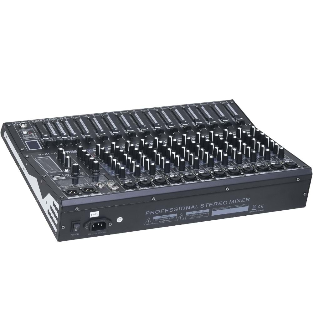 WÖLLER 12 Kanal Deck Mixer W-1216