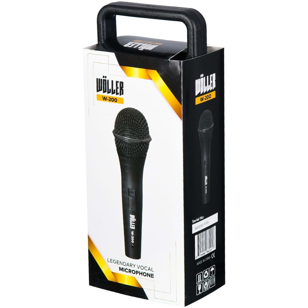 WÖLLER Kablolu El Mikrofonu W-200