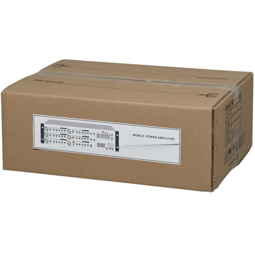 WÖLLER 2X500W 100V 6 Kanal Usb-Sd-Bt Amfi W-2500