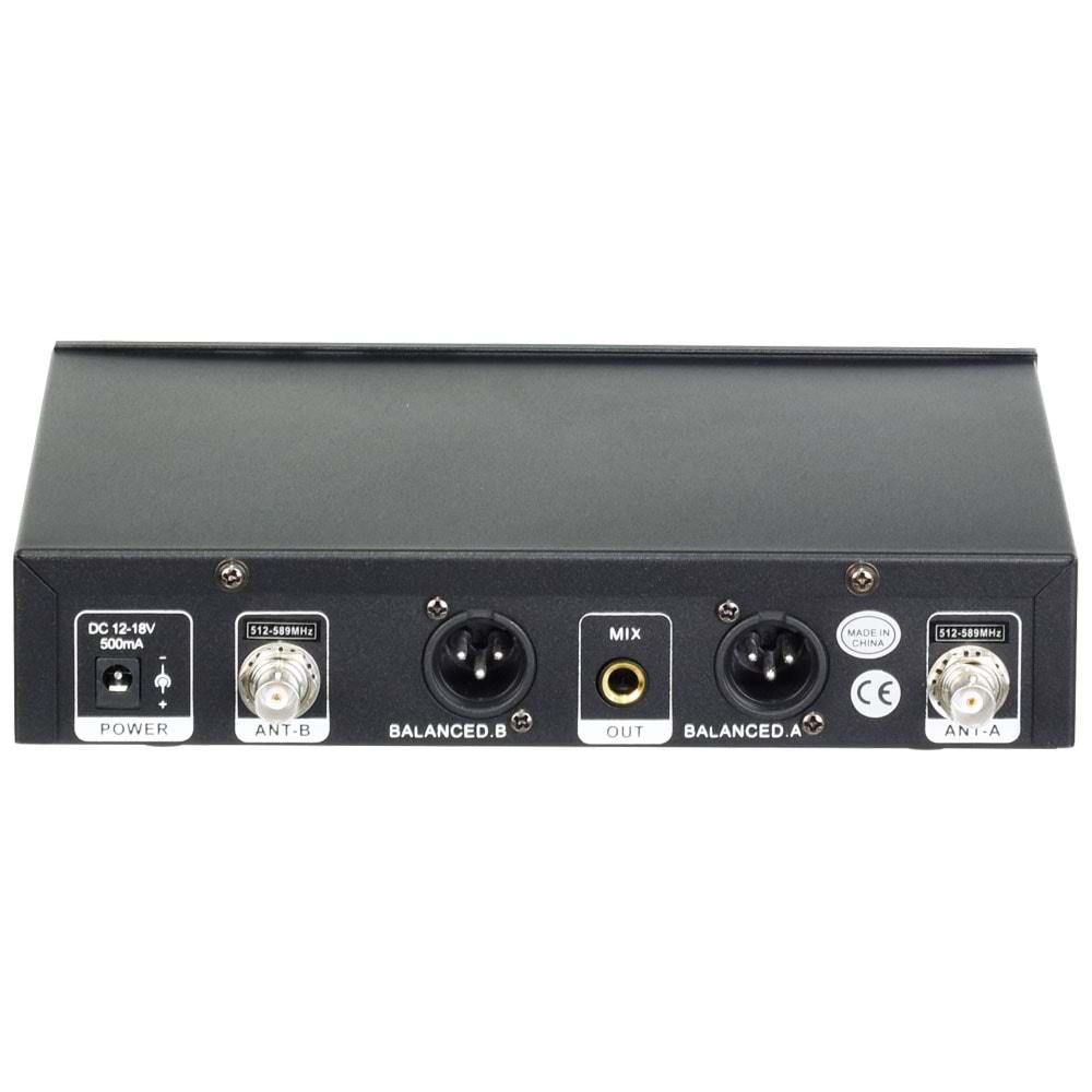 WÖLLER UHF İki Yaka Kablosuz Mikrofon W-299 YY