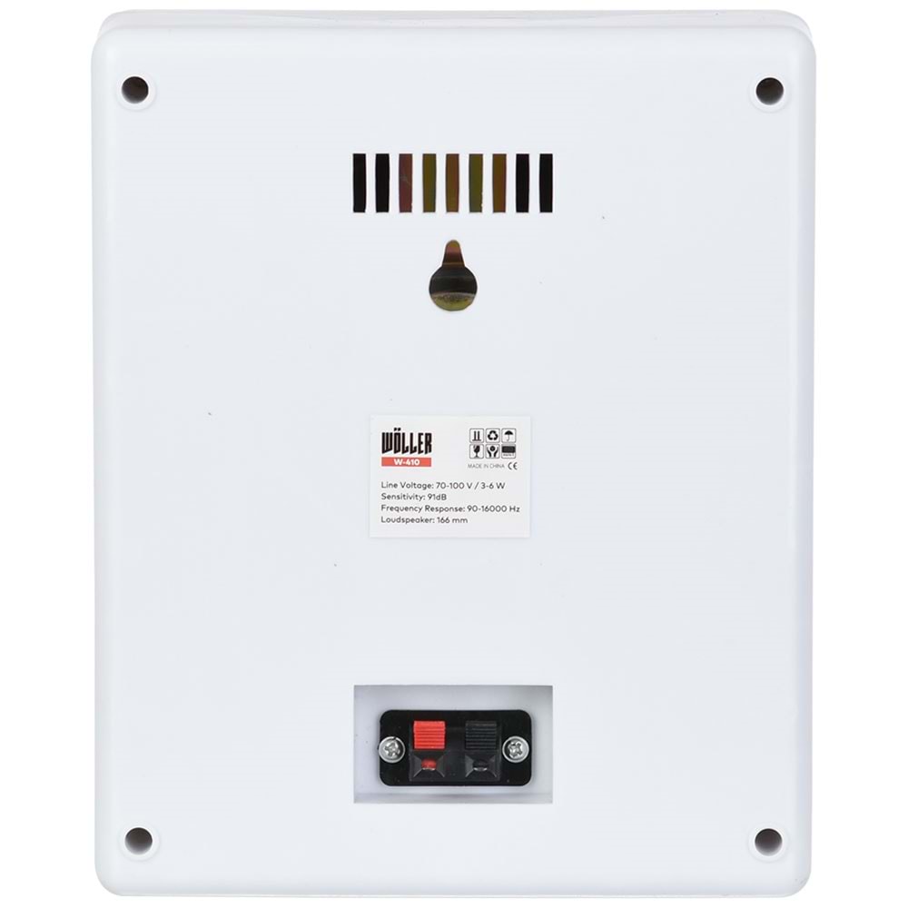 WÖLLER 13 Cm 15W 100V Sütun Hoparlör W-410 T