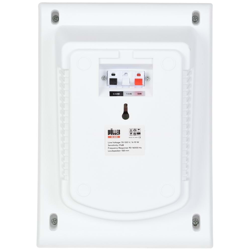 WÖLLER 16 Cm 20W 100V Sütun Hoparlör W-520