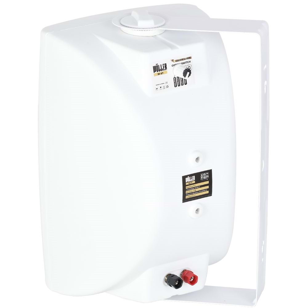 WÖLLER 200W 16 Cm 100V Beyaz Sütun Hoparlörü W-6 TB