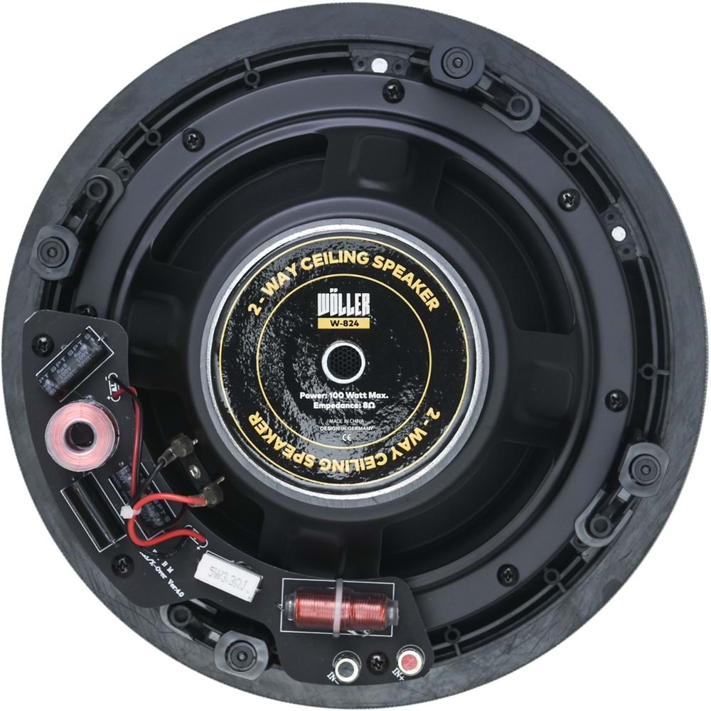 WÖLLER 25 Cm 80W Tavan Hoparlörü W-824