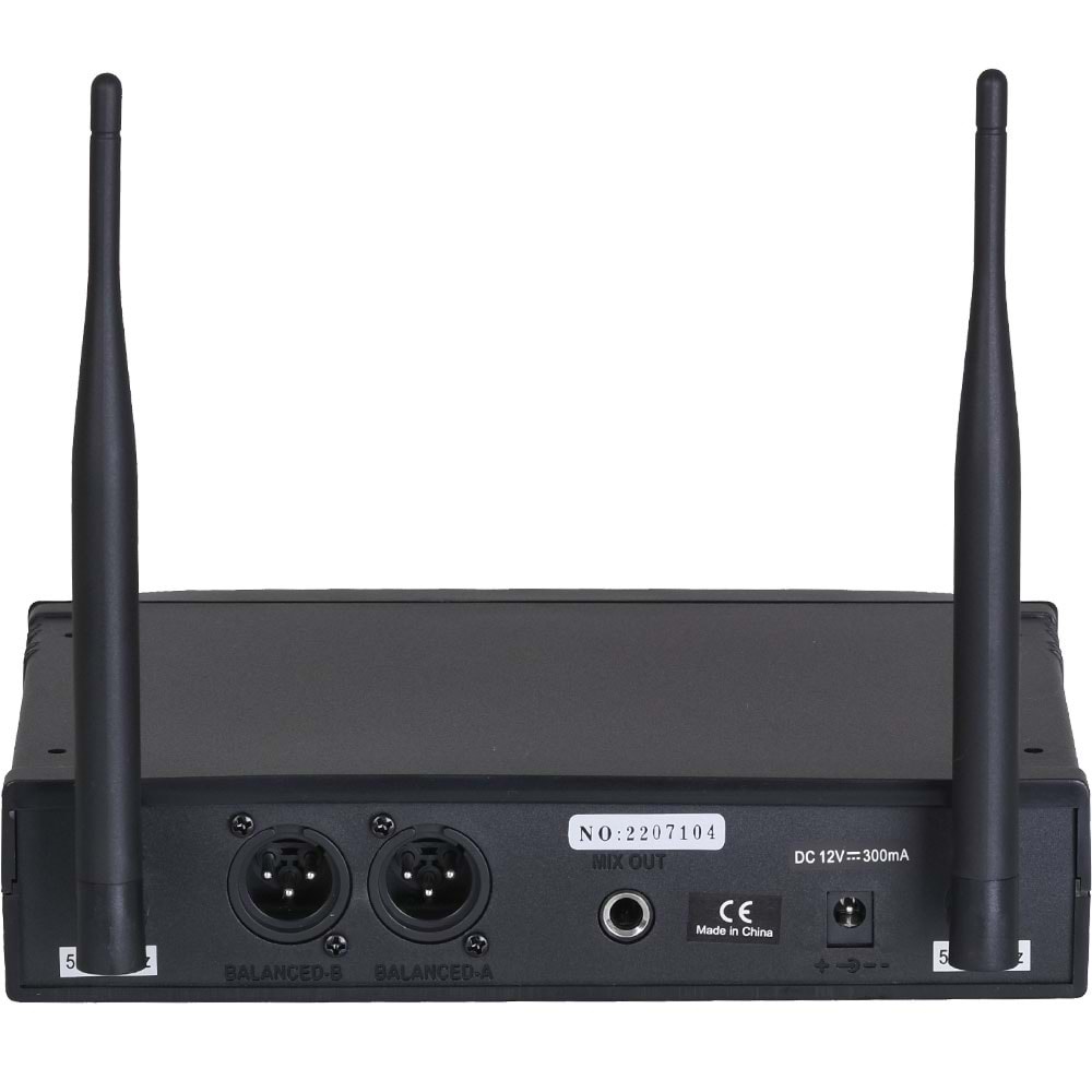 WÖLLER Uhf 2 El Kablosuz Mikrofon W-920 EE