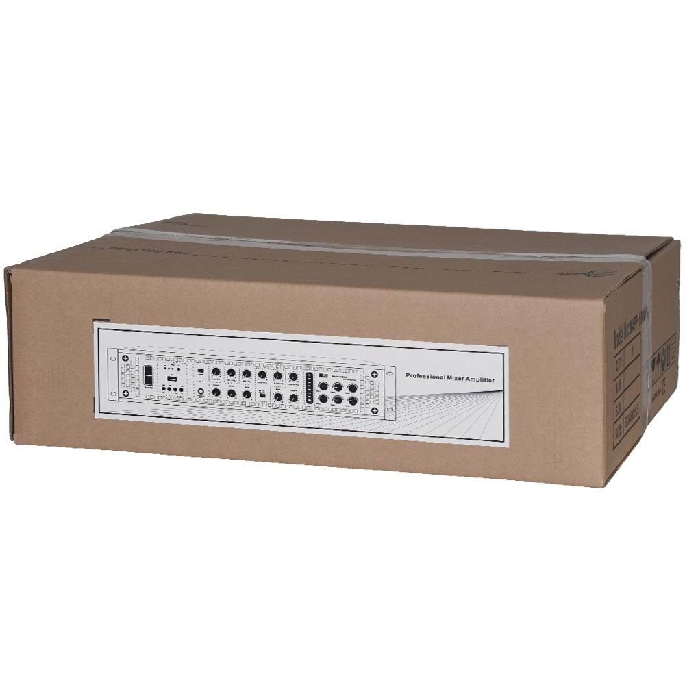 WÖLLER 800W 100V 6 Bölgeli App Kontrollü Amfi WAPP-6800