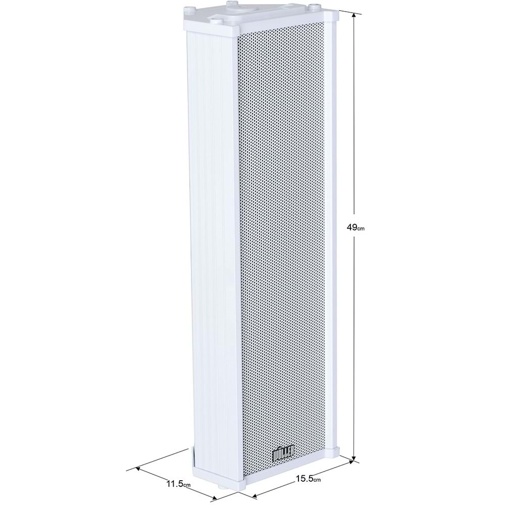 WÖLLER 3X4'' 120W 100V IP-66 Duvar Hoparlörü WCS-30