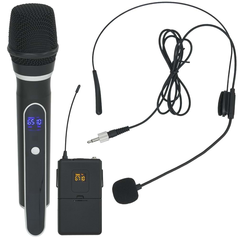 JRL UHF 1 El 1 Yaka Kablosuz Mikrofon WN-07 EY