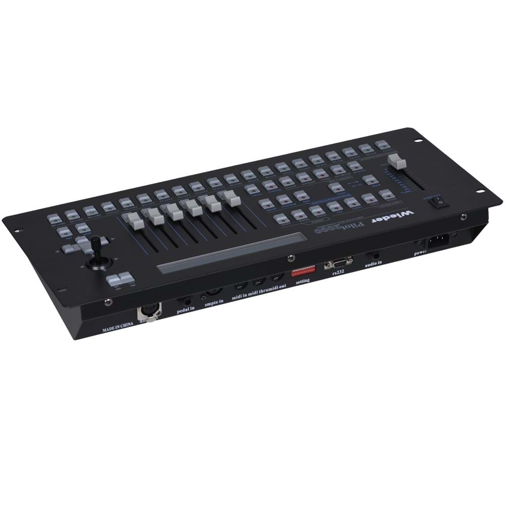 WIEDER 40 Hafızalı Plot 2000 Işık Masası WR-22 DMX