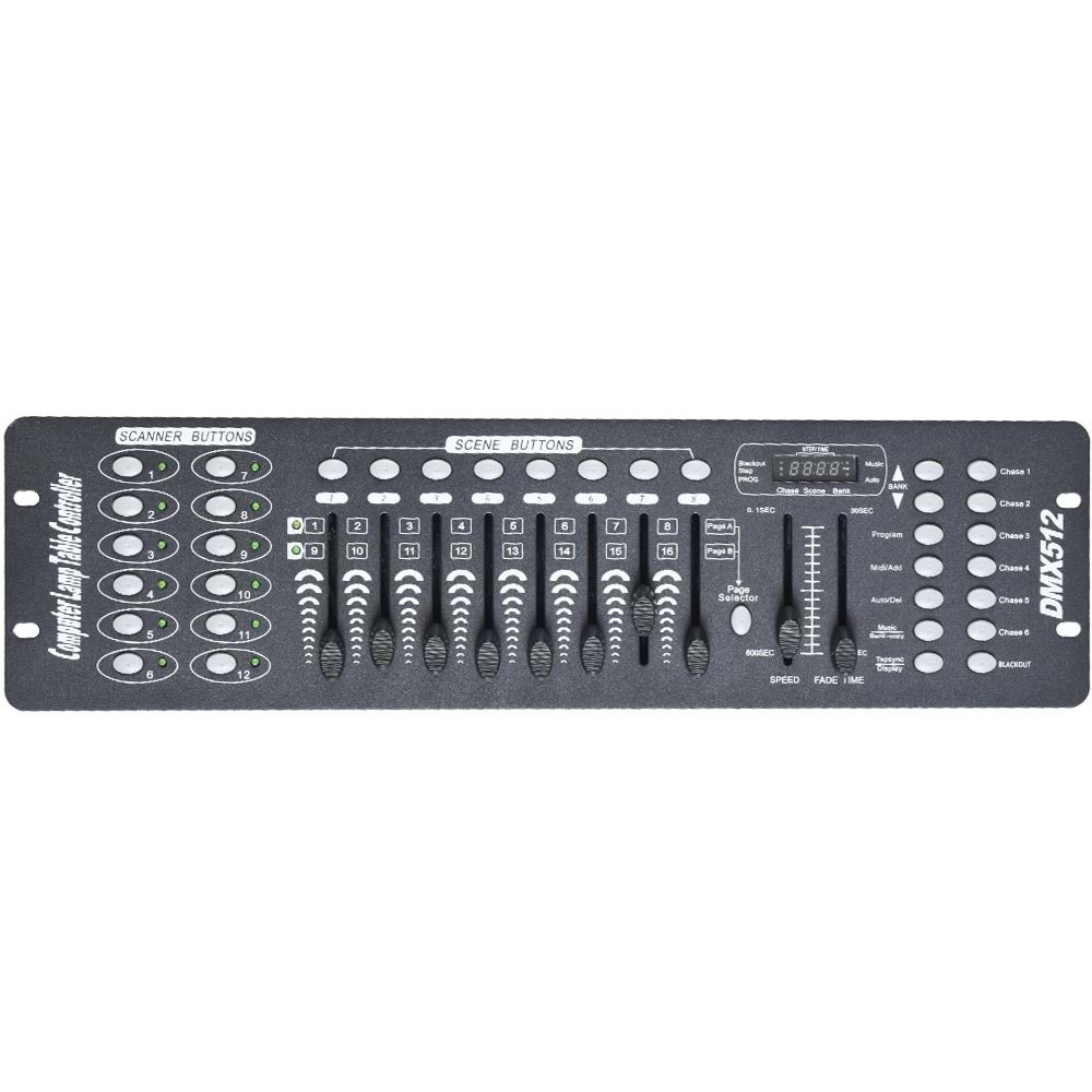 WIEDER 30 Hafızalı Işık Masası WR-512 DMX