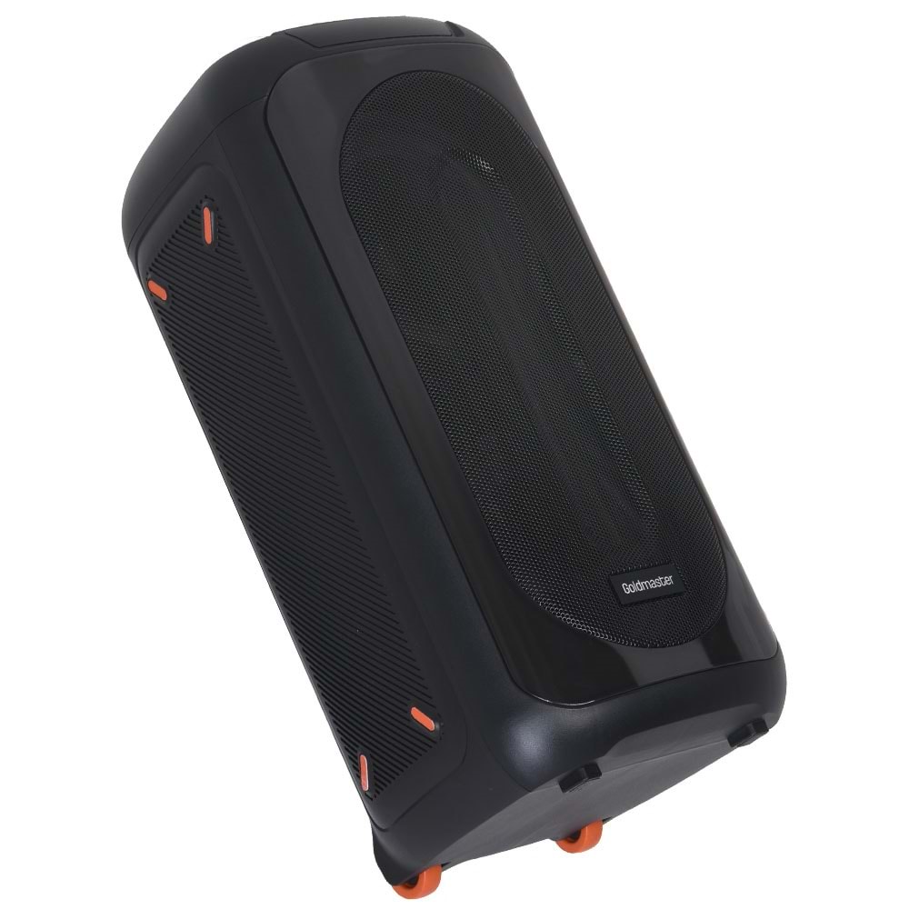 GOLDMASTER Bluetooth ve USB Girişli Şarjlı Işıklı Neon Dj Müzik Sistemi X-90 NEON