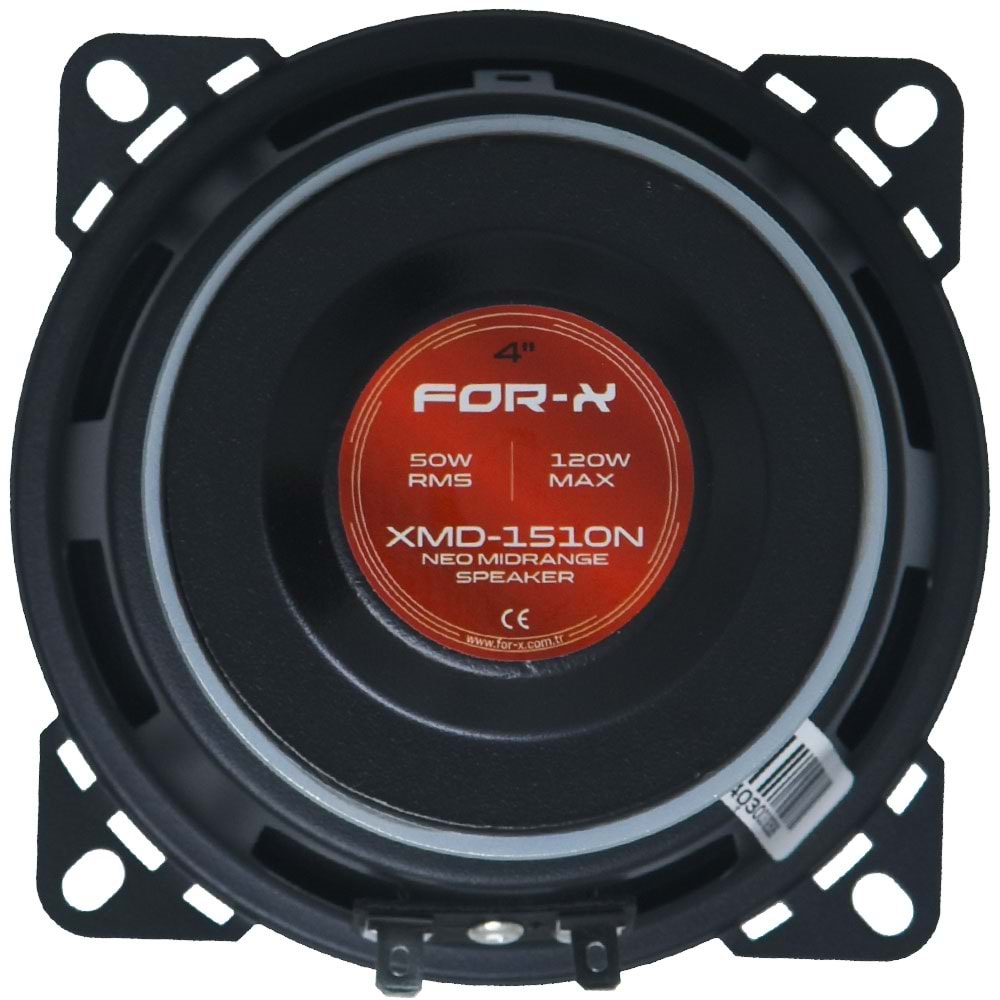 FOR-X 10 Cm 120W Midrange XMD-1510N
